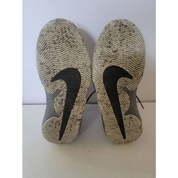 Nike Air Precision Men's Gray And White Hi Top Lace-Up Sneakers Size 9 - Picture 7 of 7